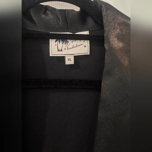 EUC XL Vintage Vandalizm Dapper Dietrich Jumpsuit (black) - Picture 3 of 6